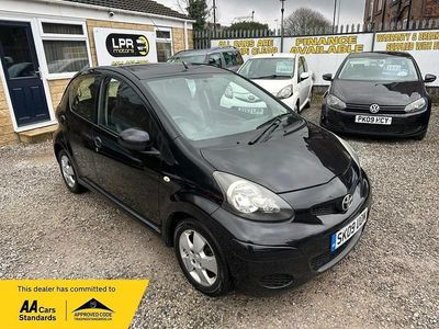 Used Toyota Aygo 67 HP (49 kW) 2009 Black Hatchback