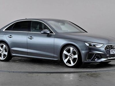 Grey Used 2022 Audi A4 S-Line Sedan | £20,998 (Fair price)