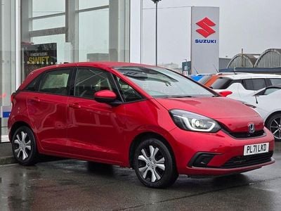 Used Honda Jazz Hybrid 107 HP (78 kW) 2021 Red Hatchback