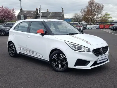 Used MG MG3 Excite 106 HP (77 kW) 2020 White Hatchback