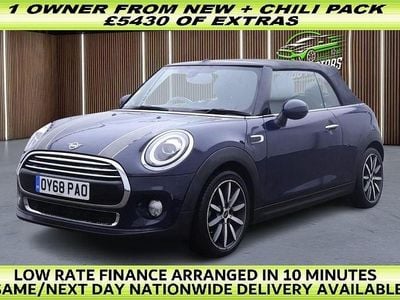 Blue Used 2018 Mini Cooper Cabriolet Cabriolet | £10,111 (Good price)