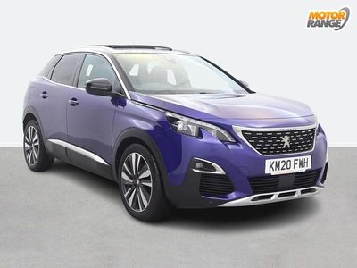 Blue Used 2020 Peugeot 3008 Premium Hatchback | £16,895 (Fair price)
