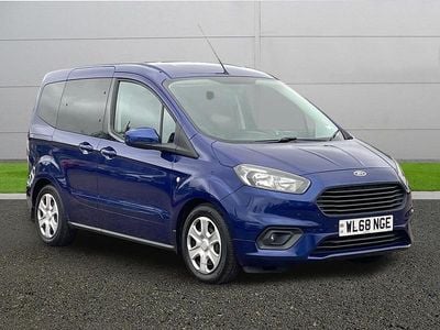 Used Ford Tourneo Courier Zetec 2019 Blue MPV