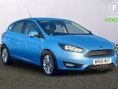 Used Ford Focus Zetec 120 HP (88 kW) 2016 Blue Hatchback