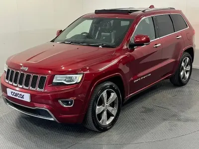Used Jeep Grand Cherokee Overland 247 HP (181 kW) 2016 Red SUV
