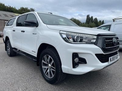 White Used 2019 Toyota HiLux Pickup | £17,950 (Fair price)