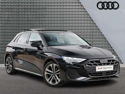 Used Audi A3 S-Line 147 HP (108 kW) 2025 Black Hatchback