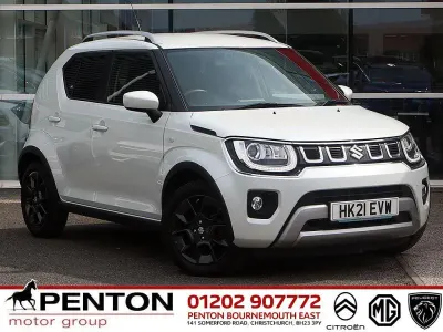 Used Suzuki Ignis SZ-T 91 HP (66 kW) 2021 White SUV