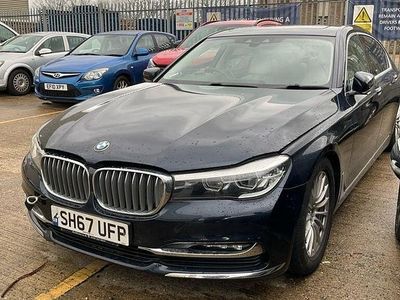 Used BMW 740L Exclusive 2017 Blue Sedan