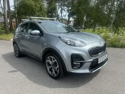 Used Kia Sportage GT-Line 177 HP (130 kW) 2020 Silver SUV