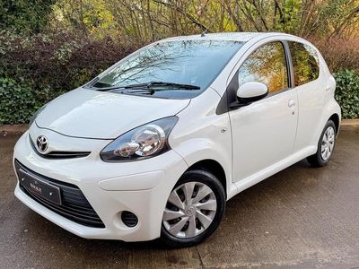White Used 2014 Toyota Aygo Hatchback | £7,590 (Fair price)