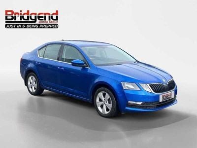 Used Skoda Octavia SE Technology 116 HP (85 kW) 2019 Blue Hatchback