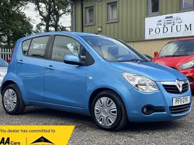 Used Vauxhall Agila S 2011 Blue MPV