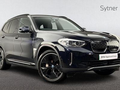 Black Used 2021 BMW iX3 Shadowline SUV | £23,500 (Fair price)