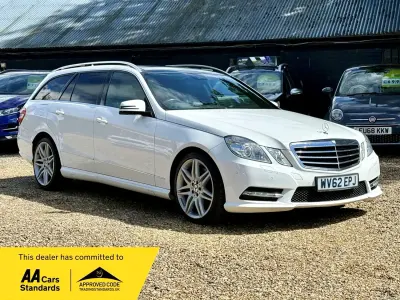 Używany Mercedes E350 265 KM (194 kW) 2013 Biały Kombi