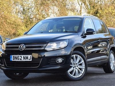 Black Used 2012 VW Tiguan Sportline SUV | £4,495 (Fair price)