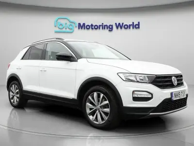 Used VW T-Roc Design 115 HP (84 kW) 2019 White SUV