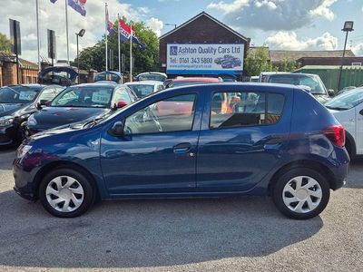 Blue Used 2017 Dacia Sandero Ambiance Hatchback | £5,195 (Fair price)