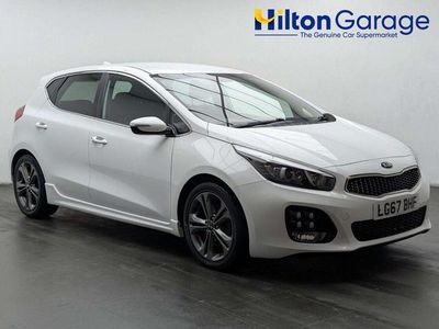 Used Kia Ceed GT-Line 136 HP (100 kW) 2017 White Hatchback