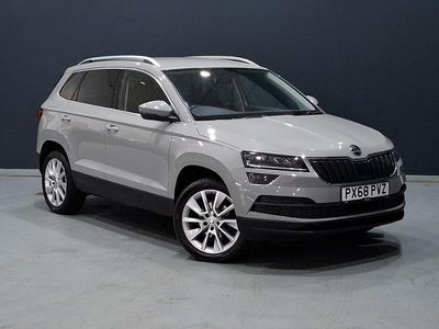 Używany Skoda Karoq SE L 115 KM (84 kW) 2018 Szary SUV