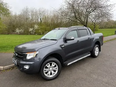 Käytetty Ford Ranger Wildtrack 200 HP (147 kW) 2015 Harmaa Nouto