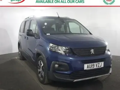 Used Peugeot Rifter GT-line 131 HP (96 kW) 2019 Blue MPV