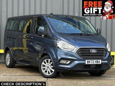 Chrome metallic (metallic colour) Used 2022 Ford Tourneo Custom Titanium Van | £19,795 (Super price)