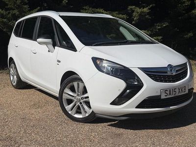 Used Vauxhall Zafira SRi 136 HP (100 kW) 2015 White MPV