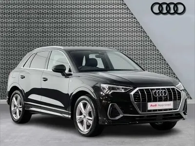 Used Audi Q3 S-Line 150 HP (110 kW) 2023 Black SUV