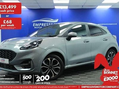 Used Ford Puma ST-Line 125 HP (91 kW) 2021 Silver Hatchback