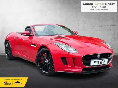 Used Jaguar F-Type S 380 HP (279 kW) 2013 Red Cabriolet