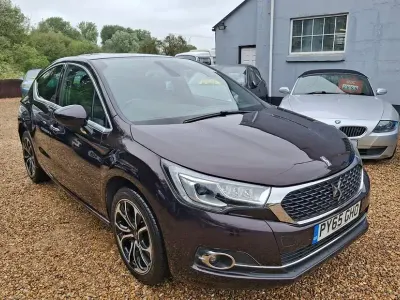 Used DS Automobiles DS4 Prestige 120 HP (88 kW) 2016 Purple Hatchback