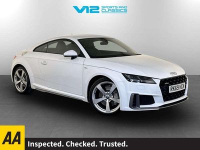 Used Audi TT Black Edition 245 HP (180 kW) 2019 White Coupe