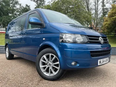 Used VW Transporter Highline 140 HP (102 kW) 2014 Blue Van