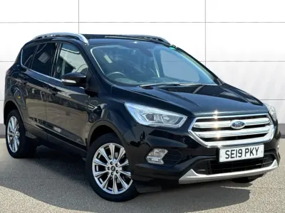 Used Ford Kuga Titanium 120 HP (88 kW) 2019 Black SUV