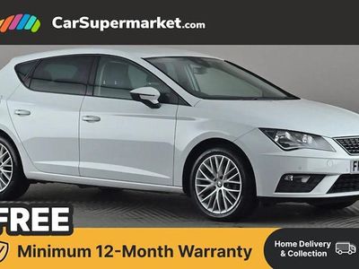 Used Seat Leon SE Dynamic 116 HP (85 kW) 2019 White Hatchback
