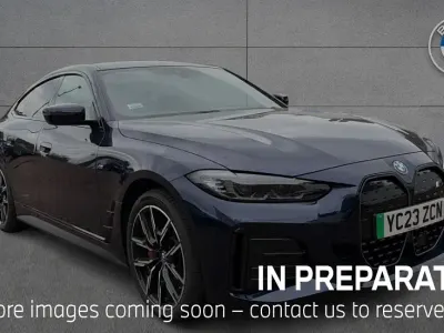 Used BMW i4 M Sport 250 kW (340 HP) 2023 Blue Sedan