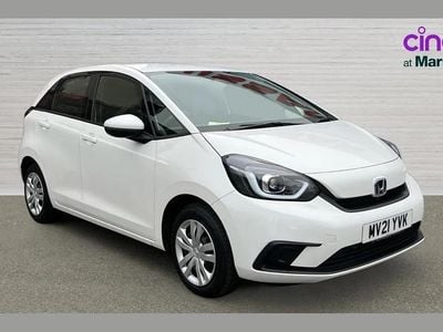 Used Honda Jazz Hybrid 107 HP (78 kW) 2021 White Hatchback