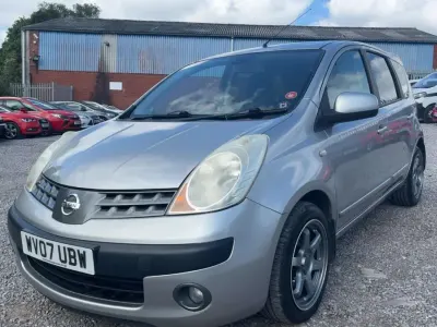 Używany Nissan Note 2007 Srebrny Hatchback