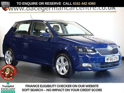 Blue Used 2016 Skoda Fabia SE L Hatchback | £7,289 (Fair price)