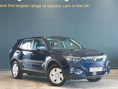 Used Ssangyong (KGM) Korando 139 kW (190 HP) 2022 Blue SUV