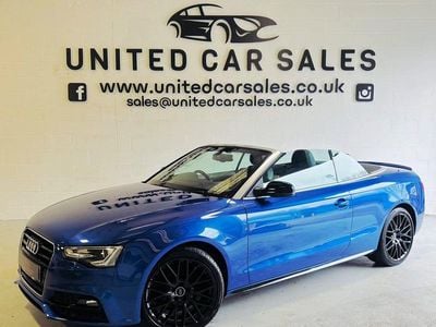 Used Audi A5 Cabriolet S-Line 2016 Blue Cabriolet