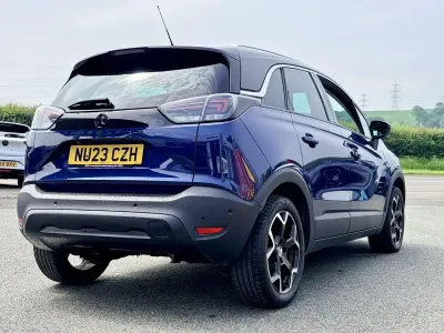 Used Vauxhall Crossland Ultimate 108 HP (79 kW) 2023 Blue SUV