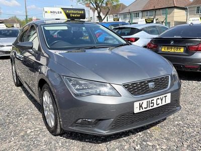 Used Seat Leon SE 110 HP (80 kW) 2015 Grey Hatchback