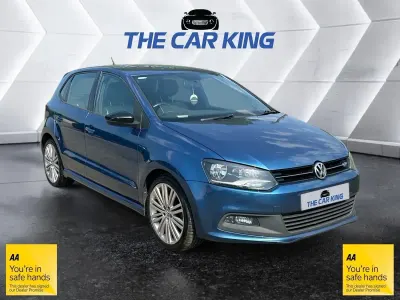 Begagnad VW Polo BlueGT 140 HK (102 kW) 2013 Blå Halvkombi