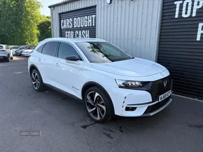 Used DS Automobiles DS7 Crossback Performance 180 HP (132 kW) 2019 White SUV