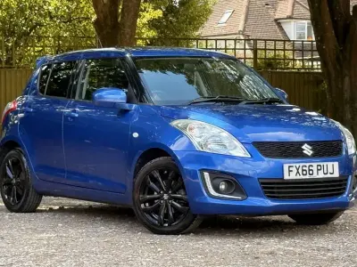 Used Suzuki Swift SZ-L 94 HP (69 kW) 2016 Blue Hatchback