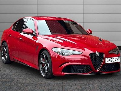 Used Alfa Romeo Giulia Quadrifoglio 510 HP (375 kW) 2020 Red Sedan