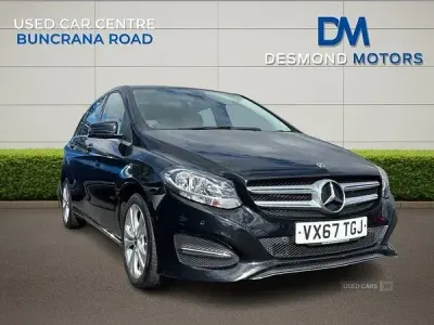 Used Mercedes B180 Executive 107 HP (78 kW) 2017 Black Hatchback