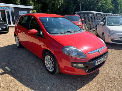 Used Fiat Punto Evo 2012 Red Hatchback